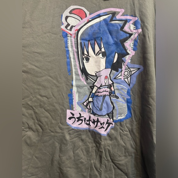 Brand NEW “Naruto” shirt in gray size 2X - Picture 2 of 4